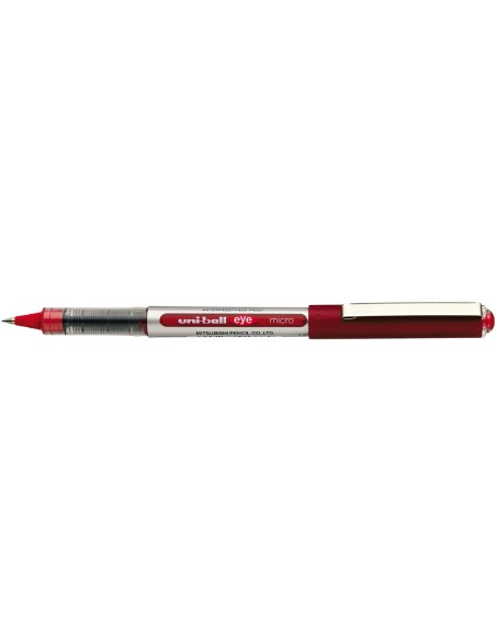 Rotulador uni-ball roller ub-150e micro eye rojo 0,5 mm unidad