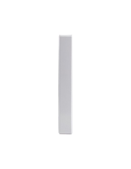 Carpeta canguro 2 anillas mixtas 25mm liderpapel a4 plastico color blanco