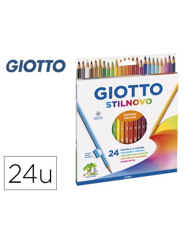 Lapices de colores giotto stilnovo 24 colores...