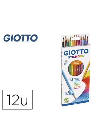 Lapices de colores giotto stilnovo 12 colores...