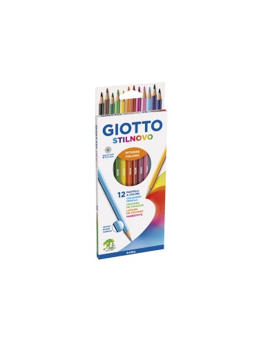Lapices de colores giotto stilnovo 12 colores...