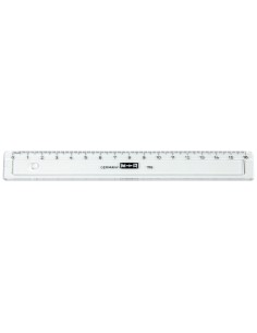 Regla m+r 16 cm plastico... 2