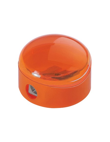 Sacapuntas m+r top uno 351 metalico redondo 1 uso con deposito