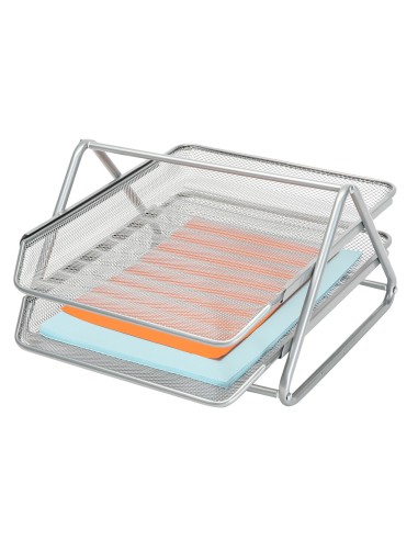 Bandeja sobremesa metalica q-connect rejilla...