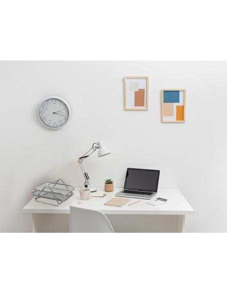 Bandeja sobremesa metalica q-connect rejilla gxa100 plata 2 bandejas movibles 300x185x350 mm