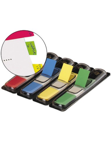 Banderitas separadoras 683-4 dispensador 4 colores