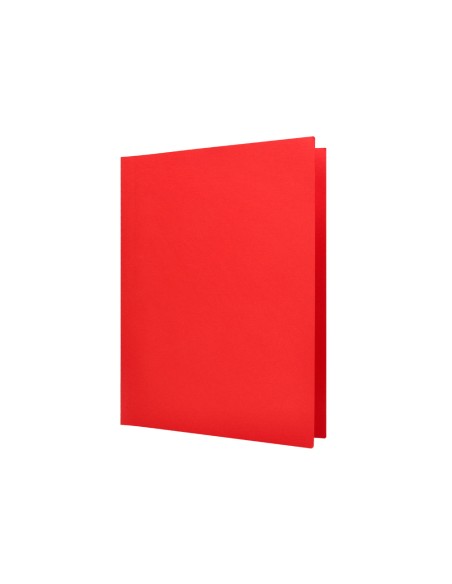 Subcarpeta liderpapel din a4 rojo intenso 180g/m2
