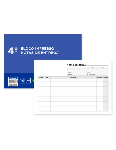Talonario liderpapel entregas cuarto apaisado...