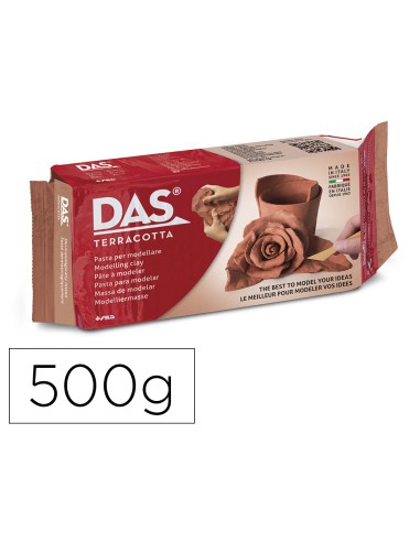 Pasta das terracota para modelar seca sin...