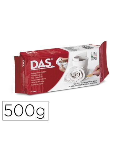 Pasta das blanca para modelar seca sin coccion...