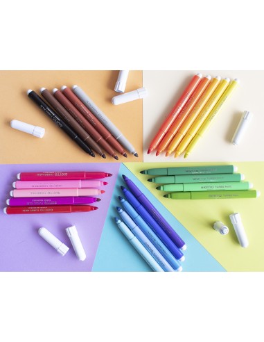 Rotulador giotto turbo maxi caja de 24 colores...