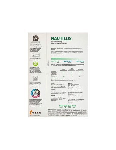 Papel fotocopiadora nautilus din a4 80 gramos...