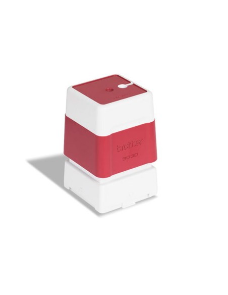Sello automatico brother 12 mm x 12 mm rojo