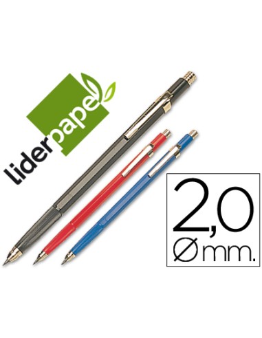 Portaminas liderpapel grafo 2 mm unidad