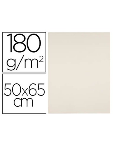 Cartulina liderpapel 50x65 cm 180g/m2 crema
