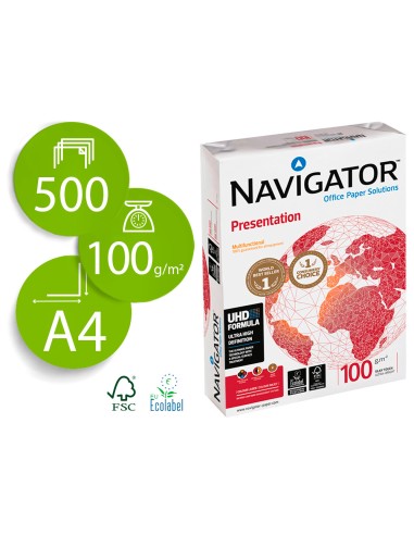 Papel fotocopiadora navigator din a4 100 gramos...
