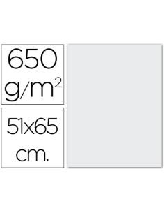 Cartulina extra blanca 650...