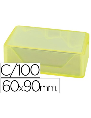 Tarjeta de visita liderpapel blanca 90x60mm...