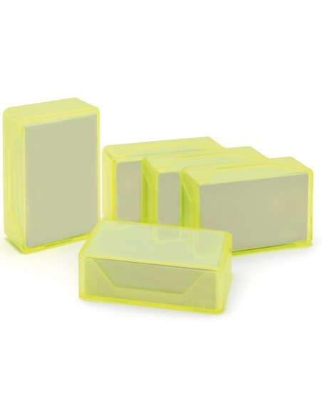 Tarjeta de visita liderpapel blanca 90x60mm 250gr caja de 100 unidades