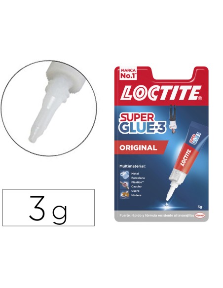 Pegamento loctite 3 g adhesivo instantaneo original unidad