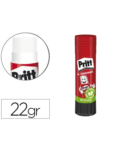Pegamento pritt en barra 22 g unidad