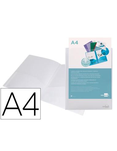 Carpeta liderpapel dossier dos bolsas canguro...