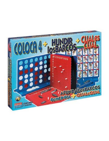 Juegos de mesa falomir cuatro en linea + cual...