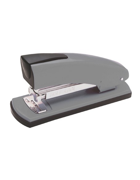 Grapadora petrus 2001p color gris capacidad 30 hojas