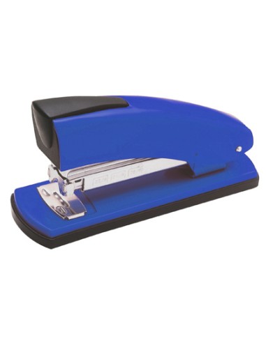 Grapadora petrus 2001p color azul capacidad 20...