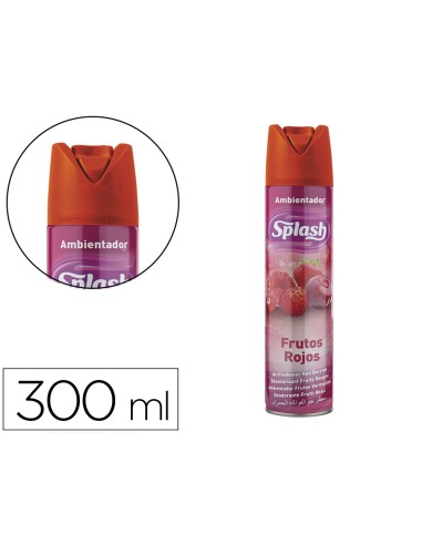 Ambientador spray splash aroma frutos rojos...