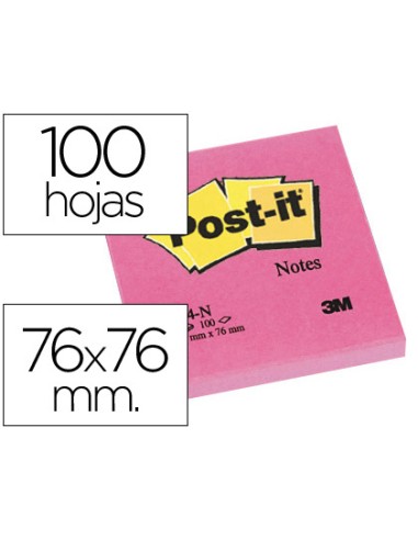 Bloc de notas adhesivas quita y pon post-it...