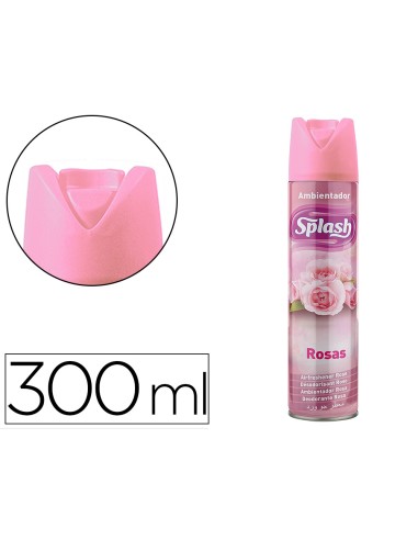 Ambientador spray splash aroma rosas bote de...