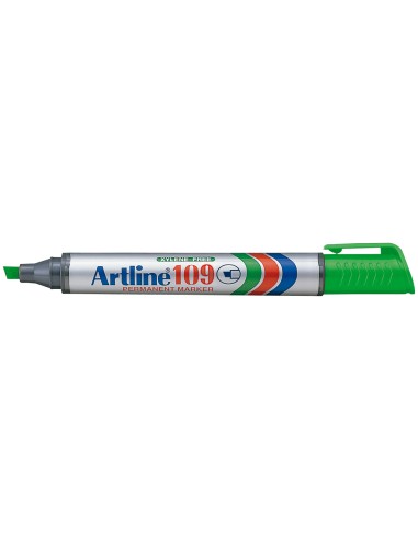 Rotulador artline marcador permanente 109 verde...