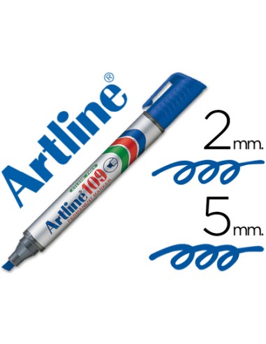 Rotulador artline marcador permanente 109 azul...
