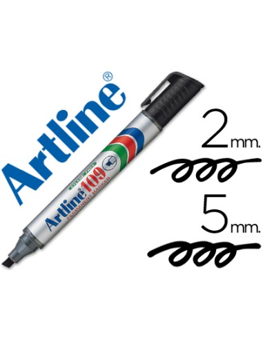 Rotulador artline marcador permanente 109 negro...