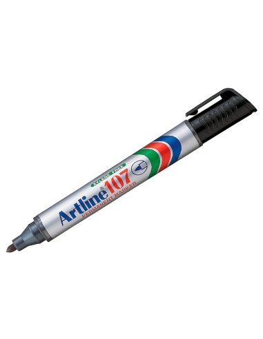 Rotulador artline marcador permanente 107 negro...