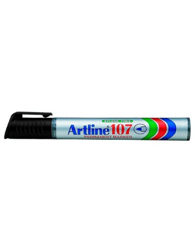 Rotulador artline marcador permanente 107 negro...