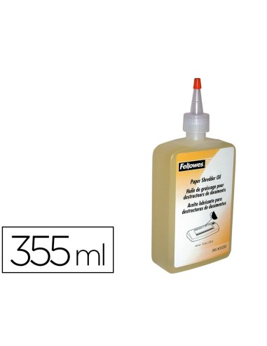 Aceite lubricante fellowes para destructora de...