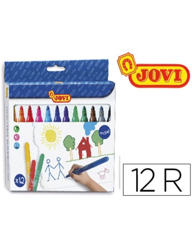 Rotulador jovi maxi 13 mm caja de 12 unidades...