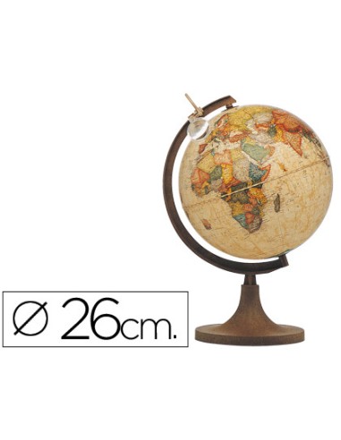 Globo terraqueo con luz modelo marco polo...