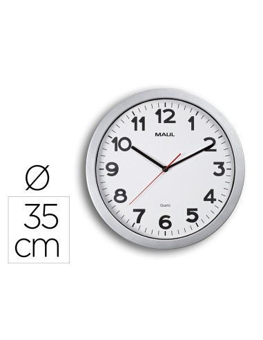 Reloj maul step de pared redondo 35 cm diametro...