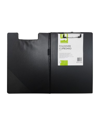 Carpeta q-connect miniclips plastico din a4 negra