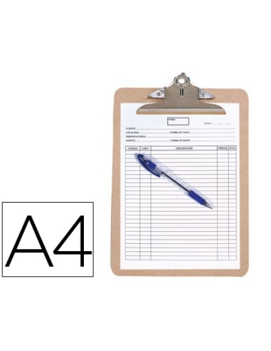 Portanotas q-connect material extraduro din a4...