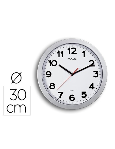 Reloj maul step de pared redondo 30 cm diametro...