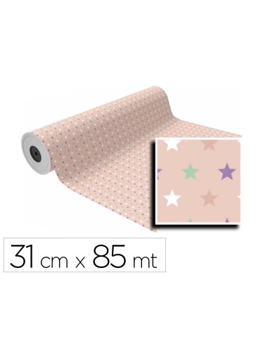 Papel de regalo basika in2104-d bobina ancho 31...