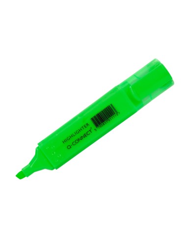 Rotulador q-connect fluorescente verde punta...
