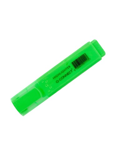 Rotulador q-connect fluorescente verde punta...