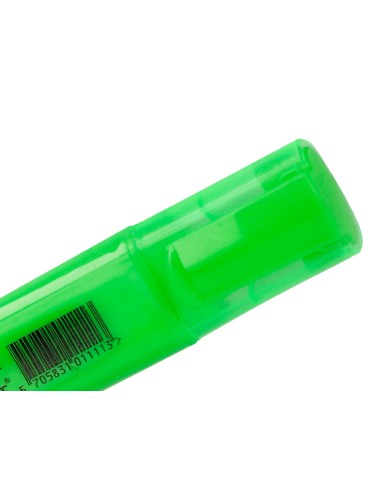 Rotulador q-connect fluorescente verde punta...