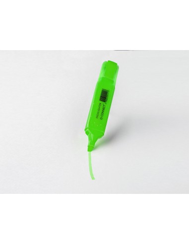Rotulador q-connect fluorescente verde punta...