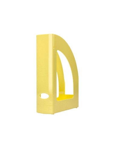 Revistero plastico q-connect color amarillo...